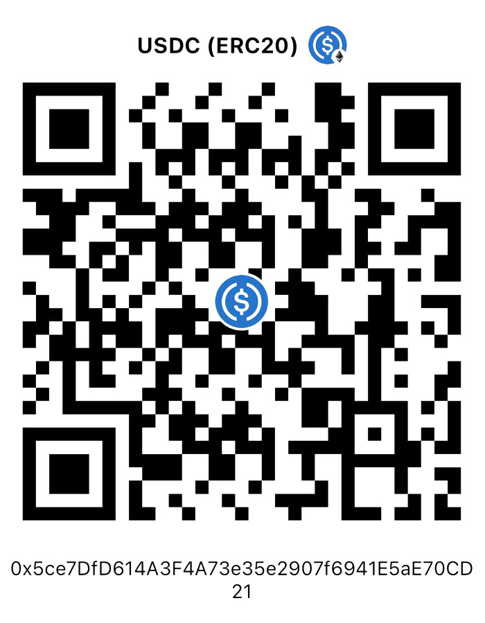 USDC Address QR Code